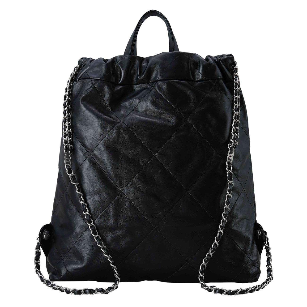 CHANEL(USED)샤넬 AS3313 22 퀼팅 탑핸들 백팩