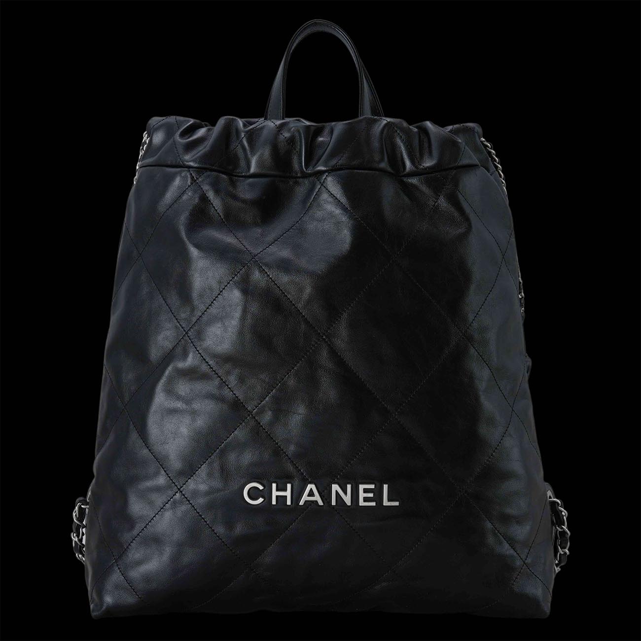 CHANEL(USED)샤넬 AS3313 22 퀼팅 탑핸들 백팩