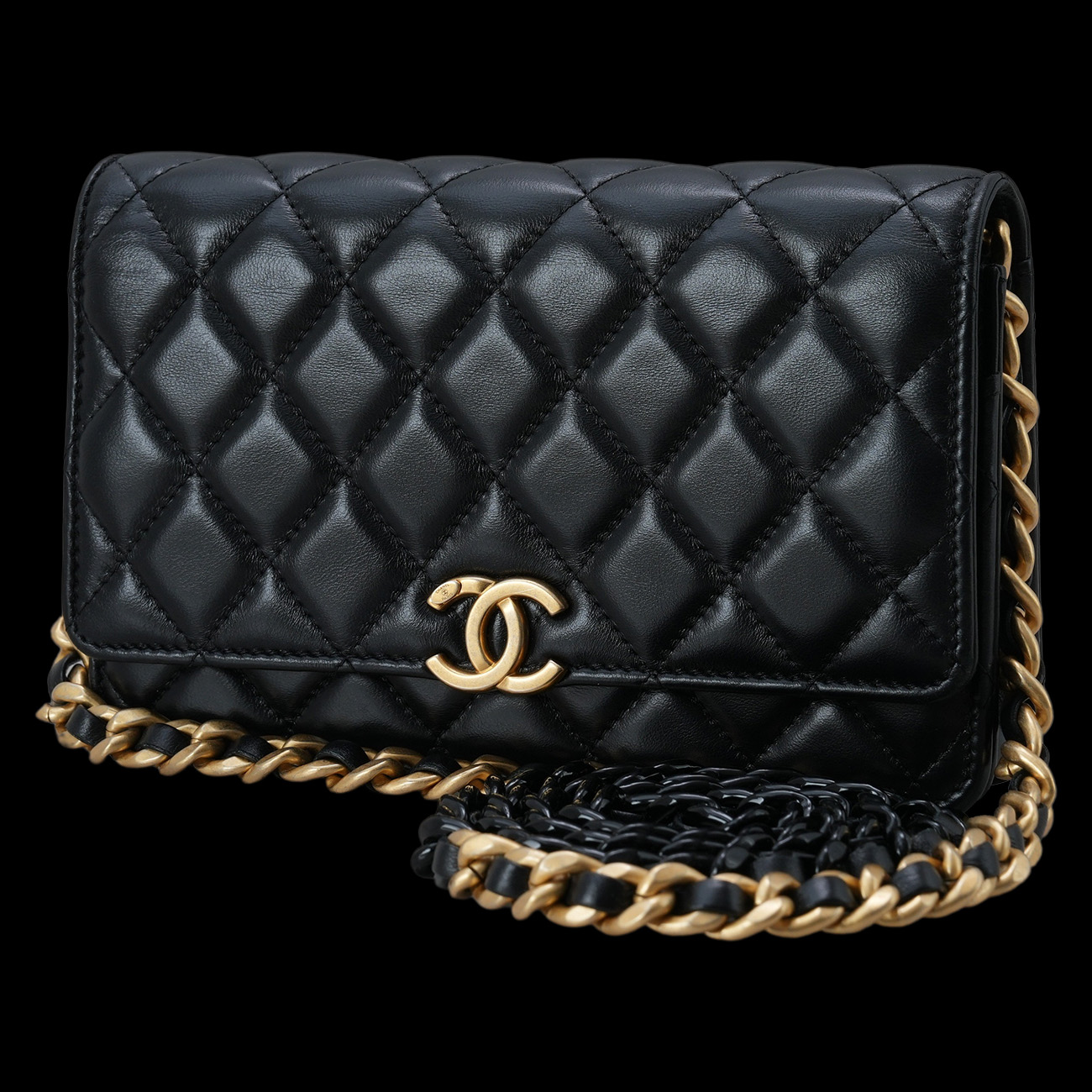 CHANEL(USED)샤넬 AP2732 시즌 램스킨 WOC