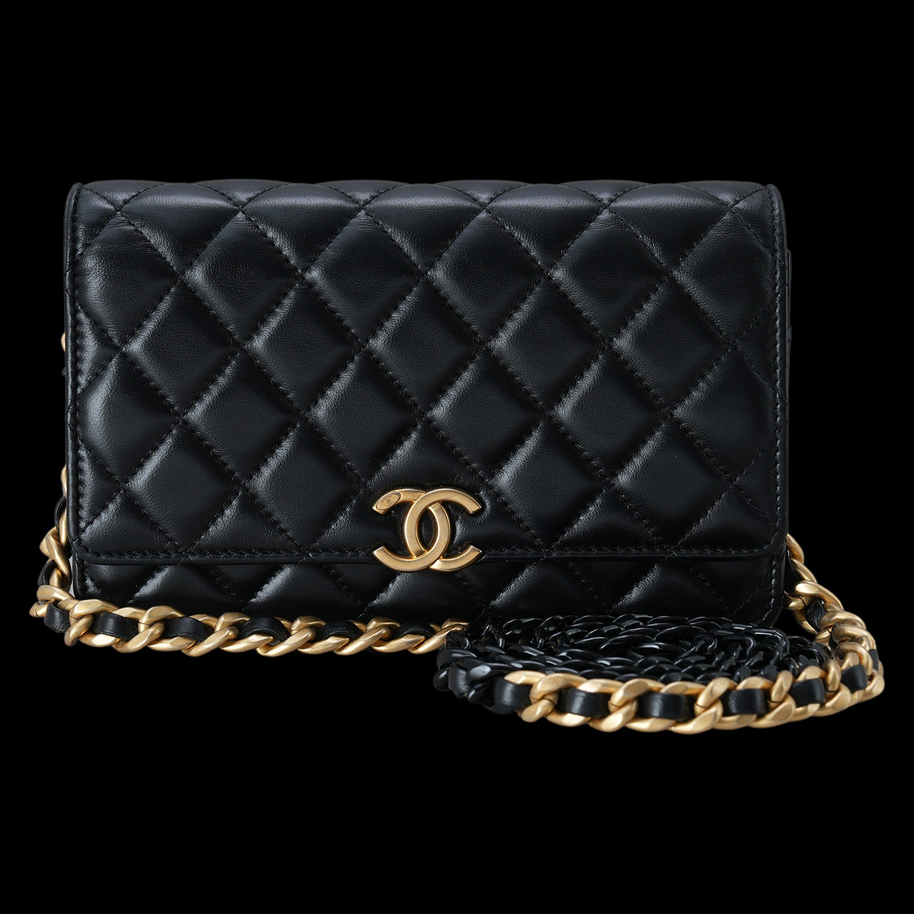 CHANEL(USED)샤넬 AP2732 시즌 램스킨 WOC