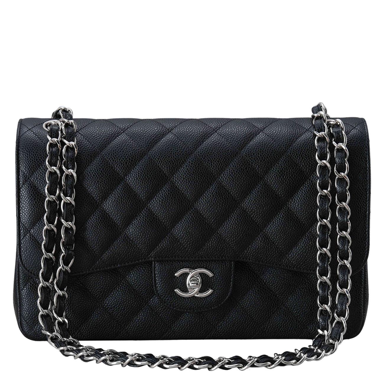 CHANEL(USED)샤넬 캐비어 클래식 라지 플랩백