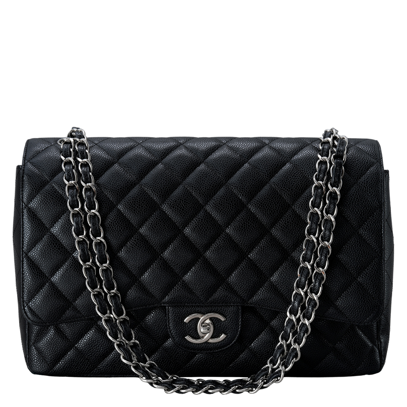 CHANEL(USED)샤넬 캐비어 클래식 맥시 플랩백