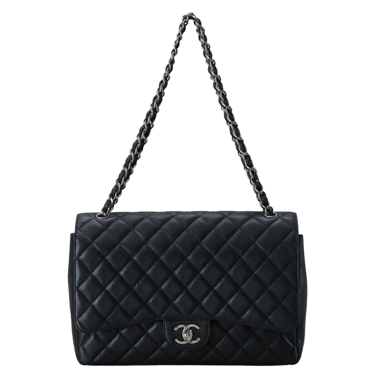 CHANEL(USED)샤넬 캐비어 클래식 맥시 플랩백