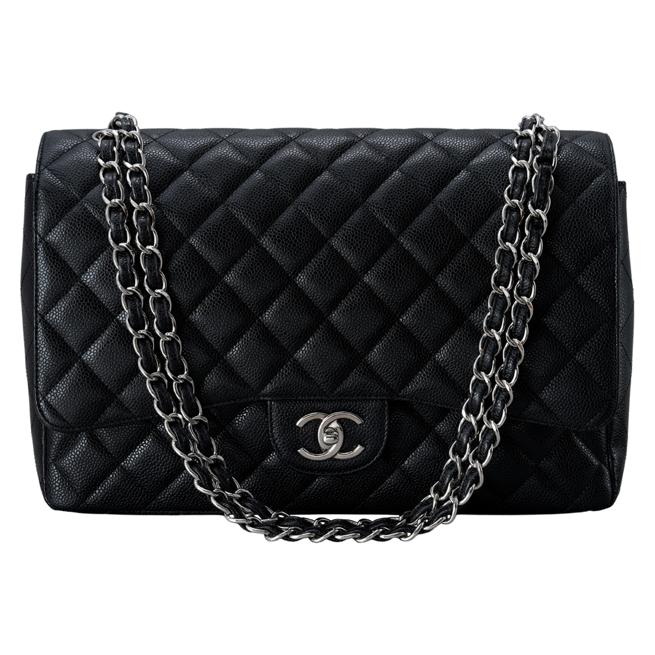 CHANEL(USED)샤넬 캐비어 클래식 맥시 플랩백