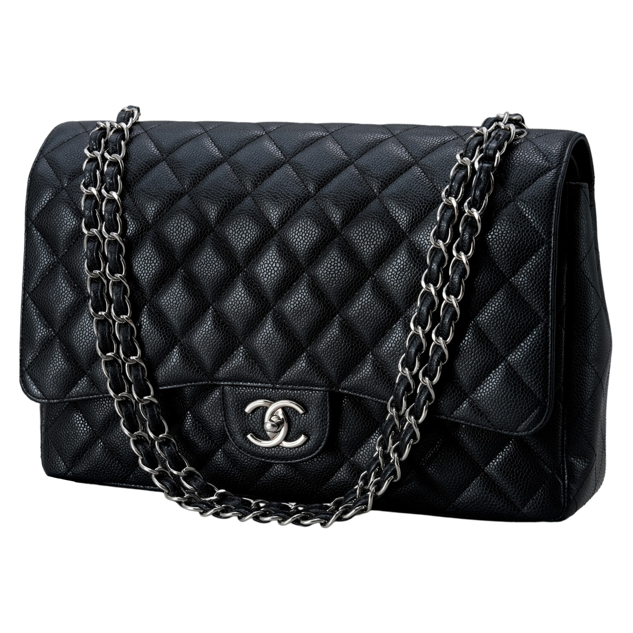 CHANEL(USED)샤넬 캐비어 클래식 맥시 플랩백
