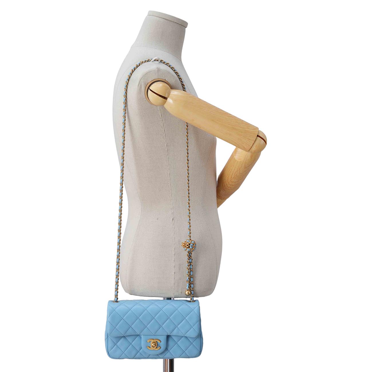 CHANEL(USED)샤넬 AS1787 골든볼 뉴미니