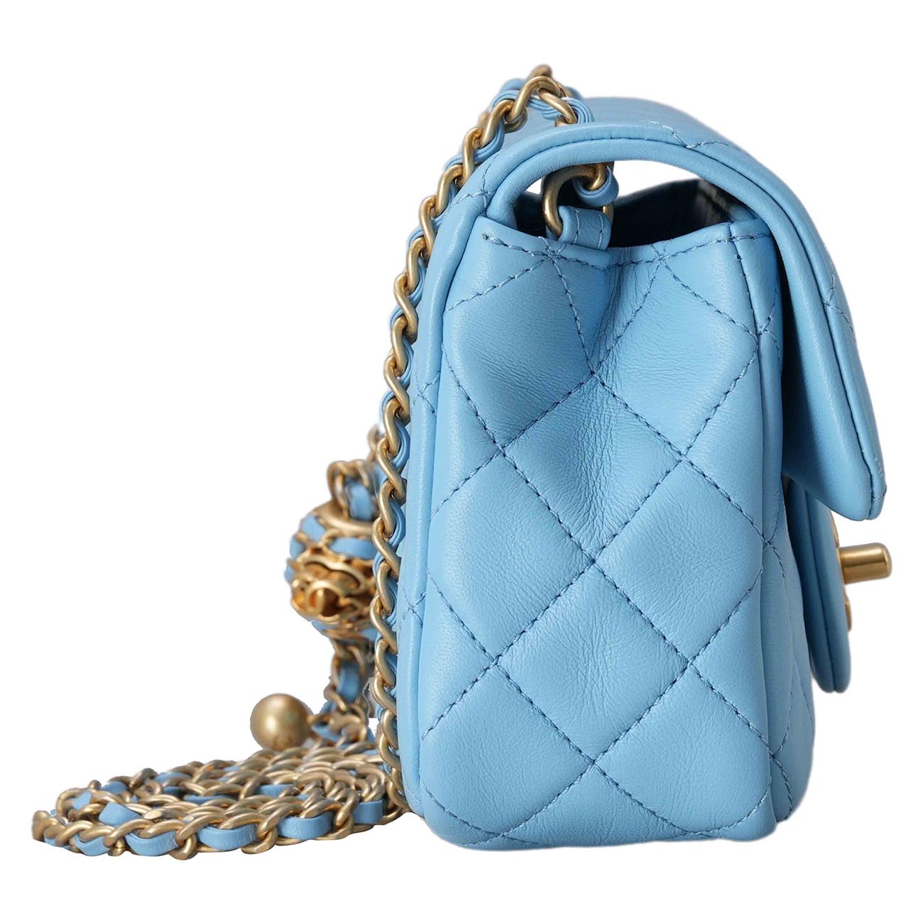 CHANEL(USED)샤넬 AS1787 골든볼 뉴미니