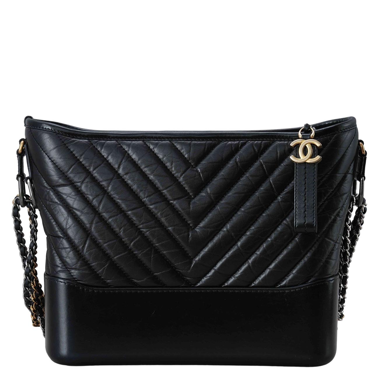 CHANEL(USED)샤넬 쉐브론 가브리엘 호보백 미듐