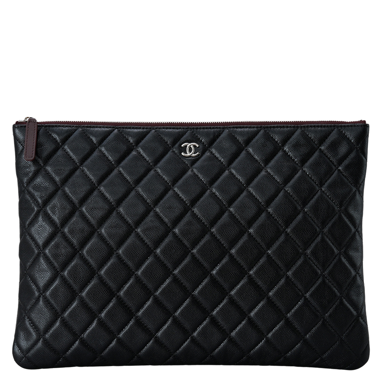 CHANEL(USED)샤넬 캐비어 클래식 클러치 라지