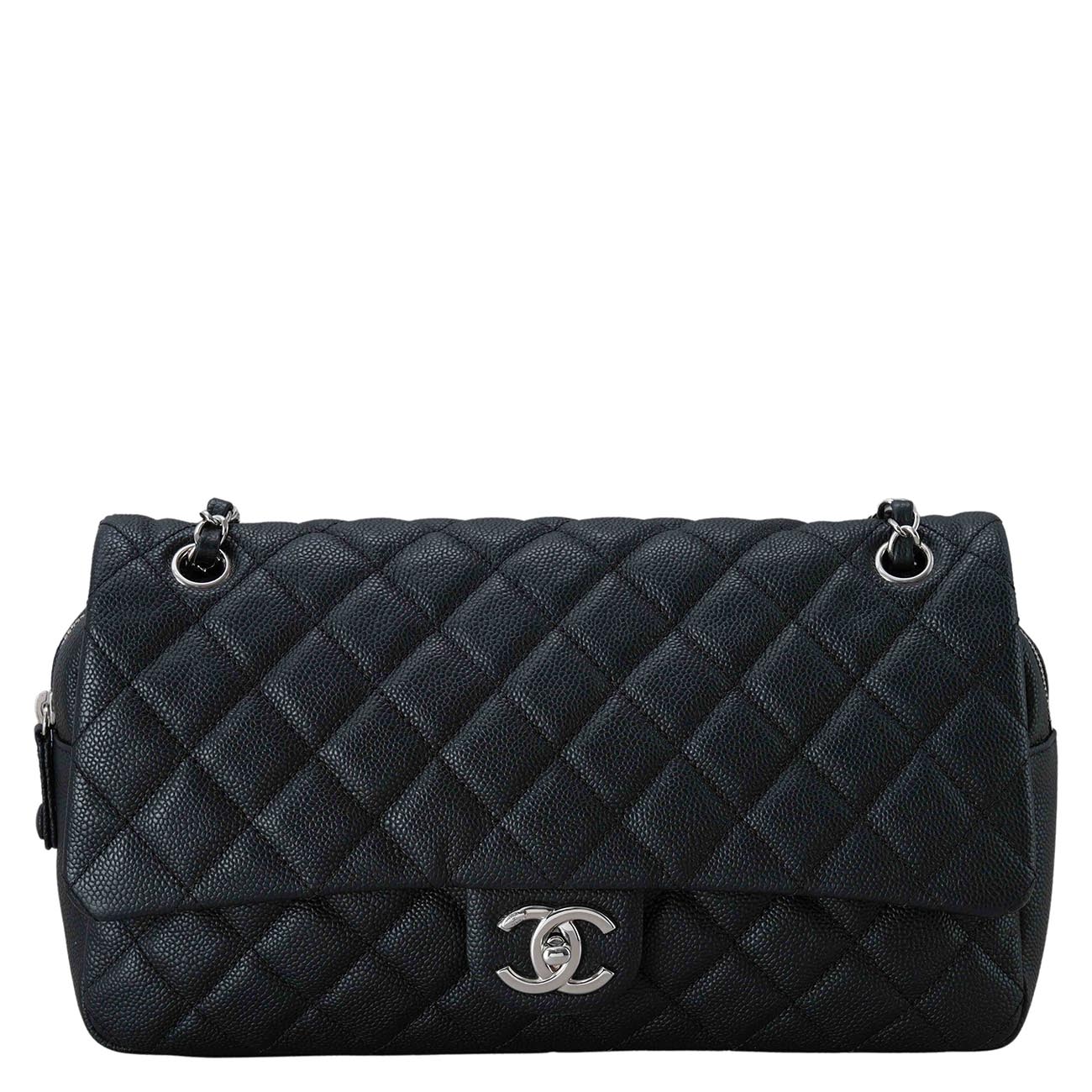 CHANEL(USED)샤넬 캐비어 시즌 플랩백