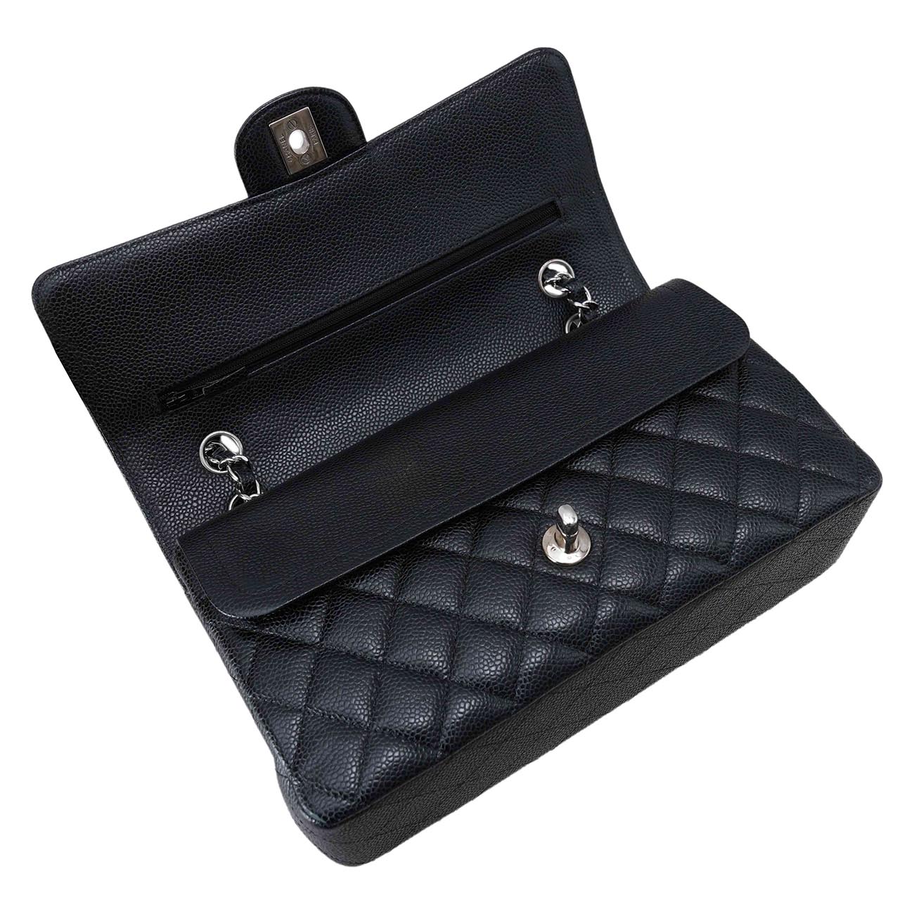 CHANEL(USED)샤넬 캐비어 클래식 미듐 플랩백