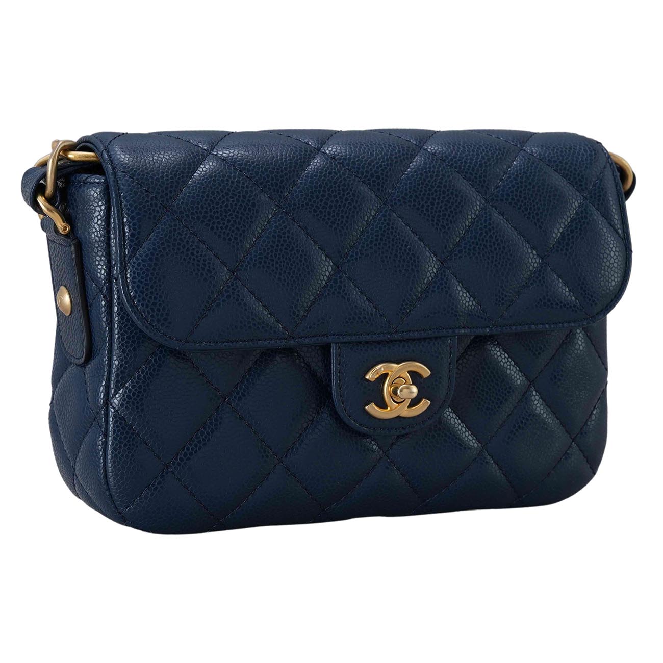 CHANEL(USED)샤넬 AS3182 캐비어 스몰 플랩 숄더백