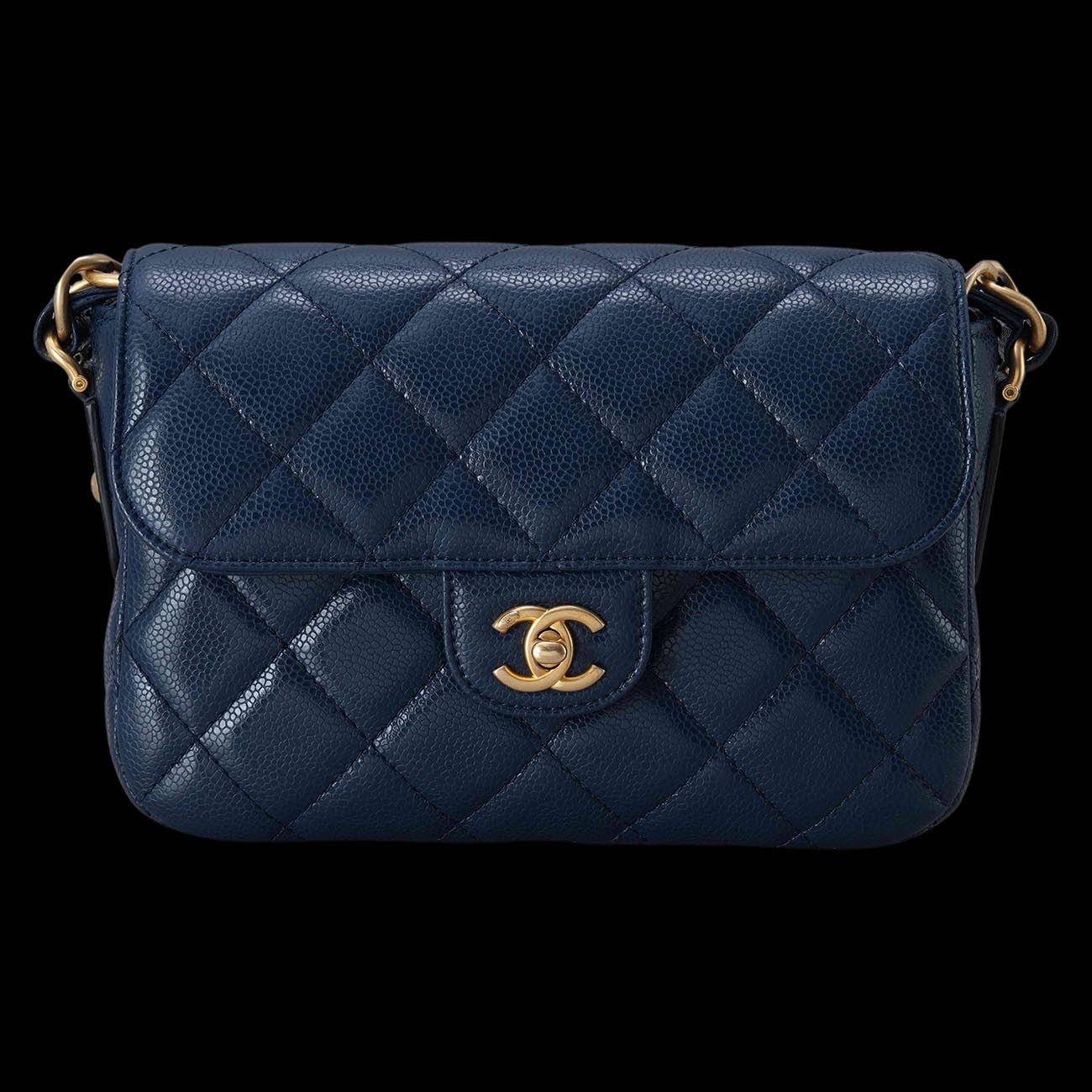 CHANEL(USED)샤넬 AS3182 캐비어 스몰 플랩 숄더백