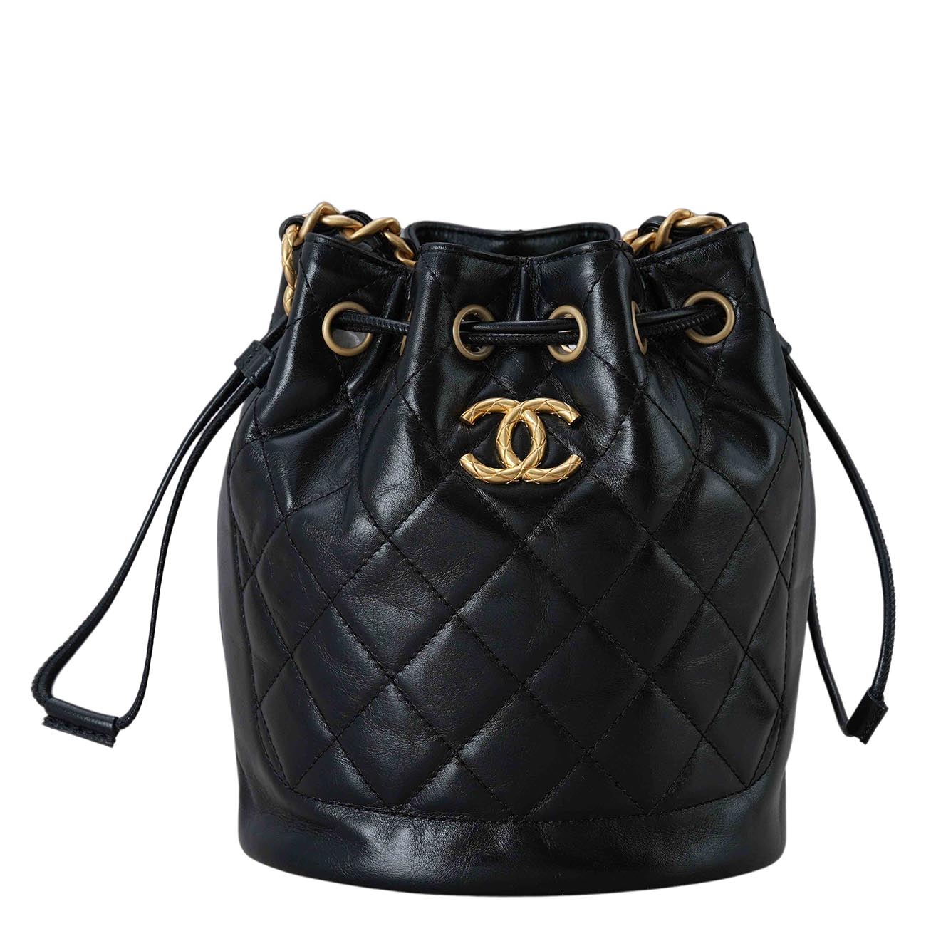 CHANEL(USED)샤넬 AS2716 CC로고 버킷백