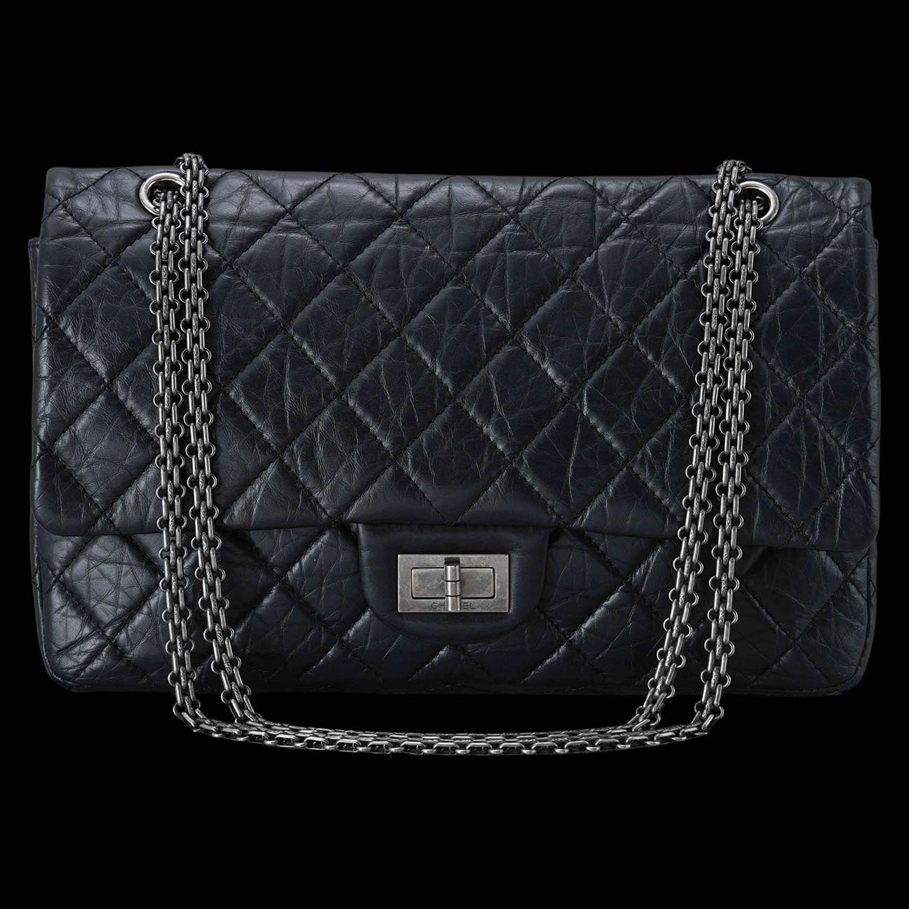 CHANEL(USED)샤넬 빈티지 2.55 맥시 플랩백
