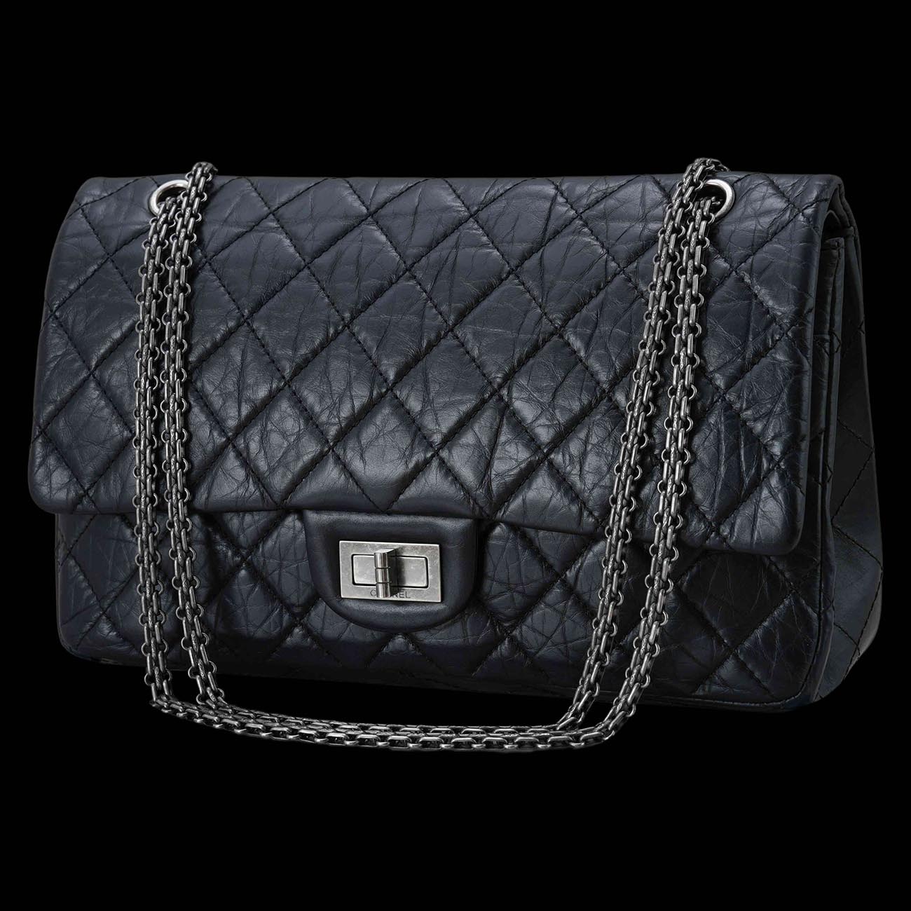 CHANEL(USED)샤넬 빈티지 2.55 맥시 플랩백