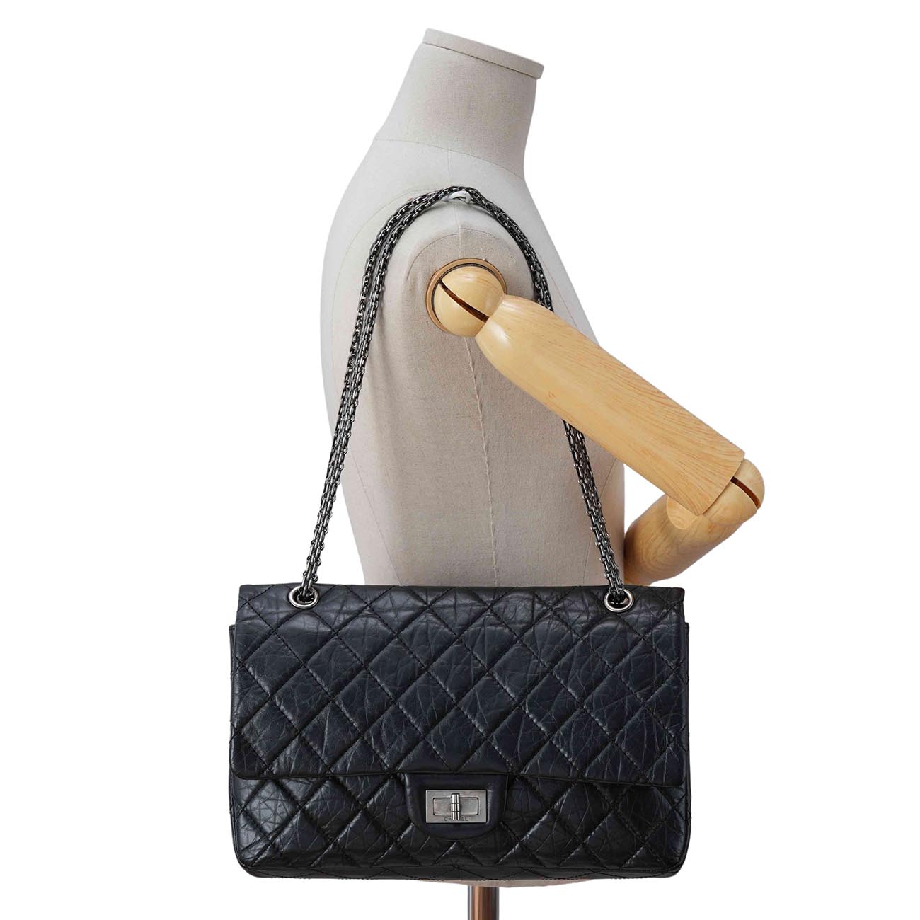 CHANEL(USED)샤넬 빈티지 2.55 맥시 플랩백