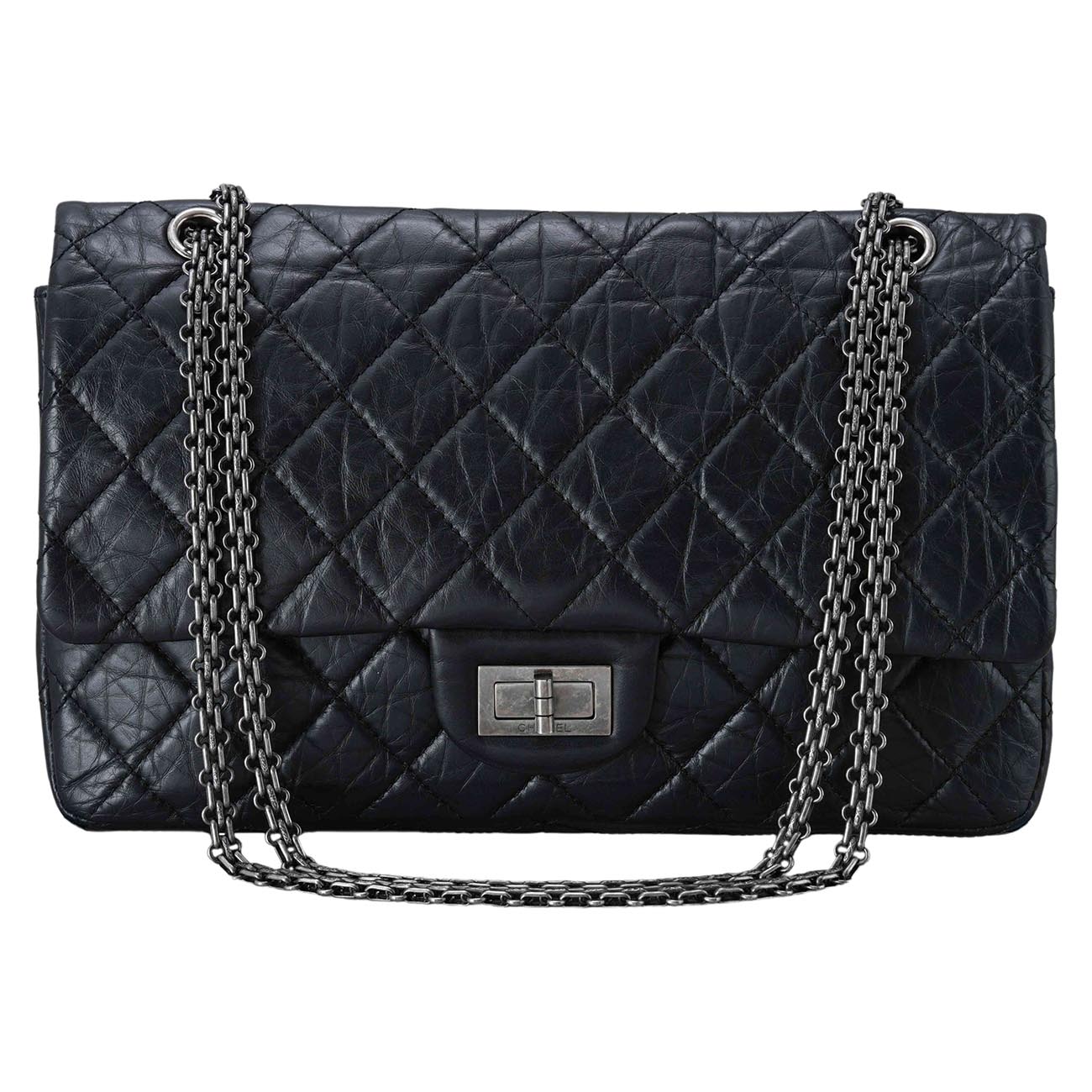 CHANEL(USED)샤넬 빈티지 2.55 맥시 플랩백