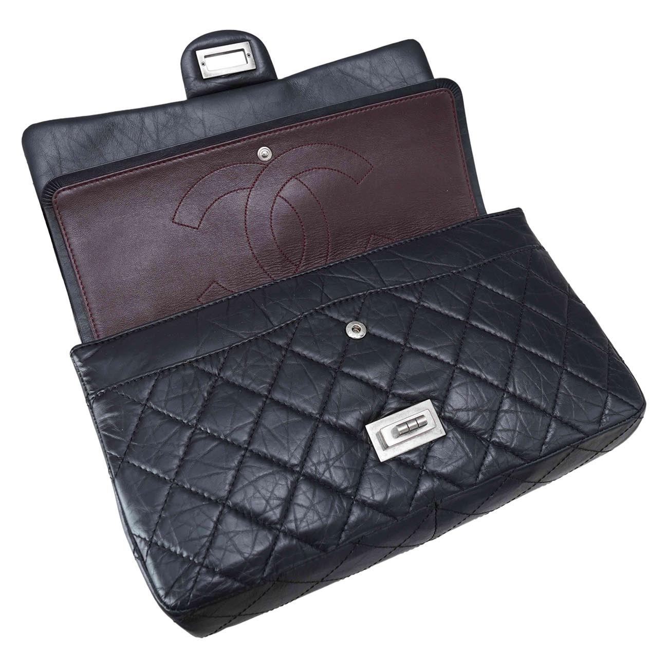 CHANEL(USED)샤넬 빈티지 2.55 맥시 플랩백
