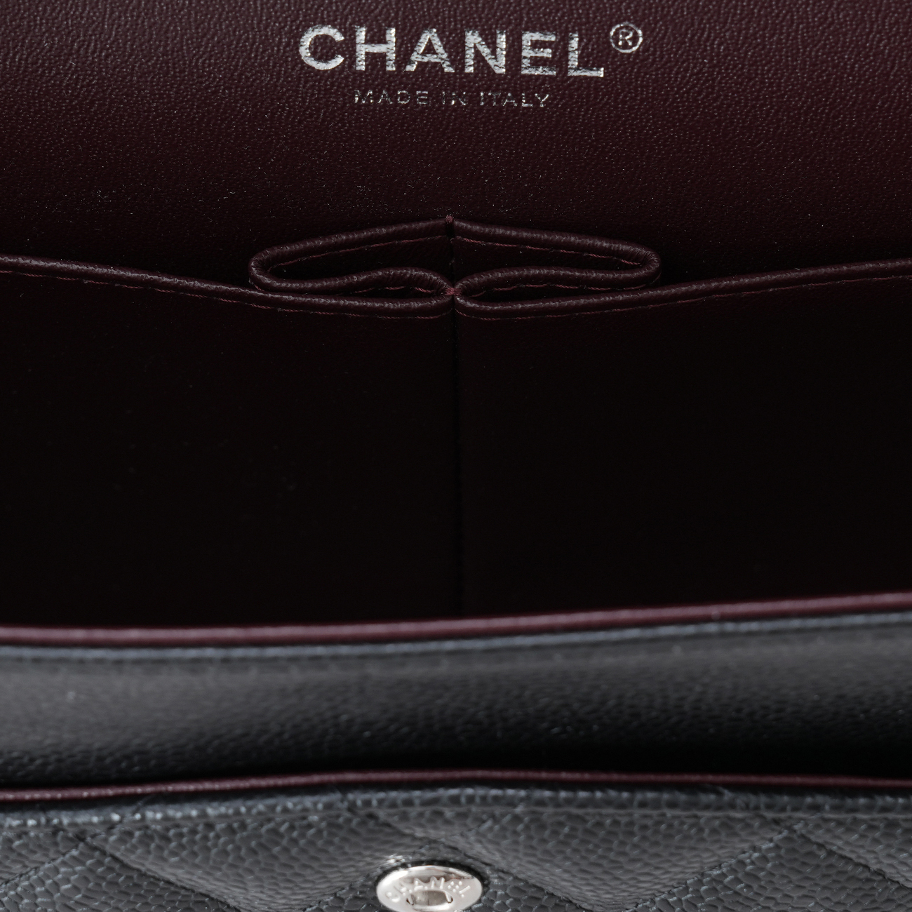 CHANEL(USED)샤넬 클래식 캐비어 라지 플랩백