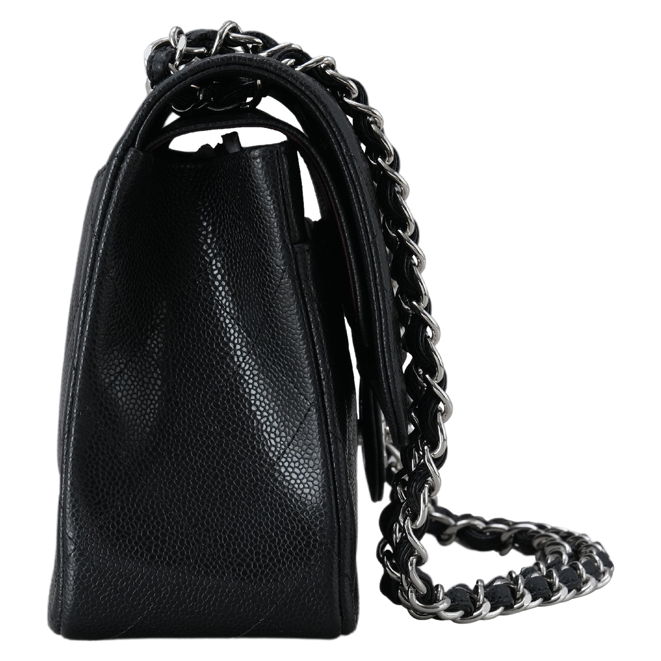 CHANEL(USED)샤넬 클래식 캐비어 라지 플랩백