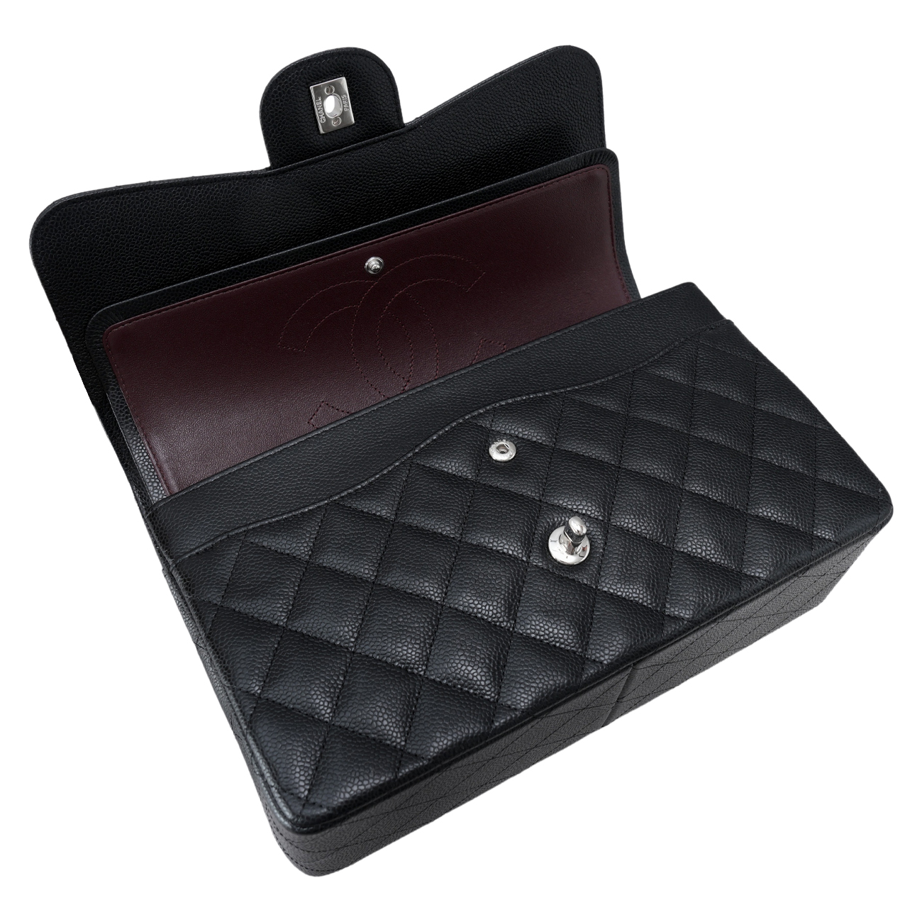 CHANEL(USED)샤넬 클래식 캐비어 라지 플랩백