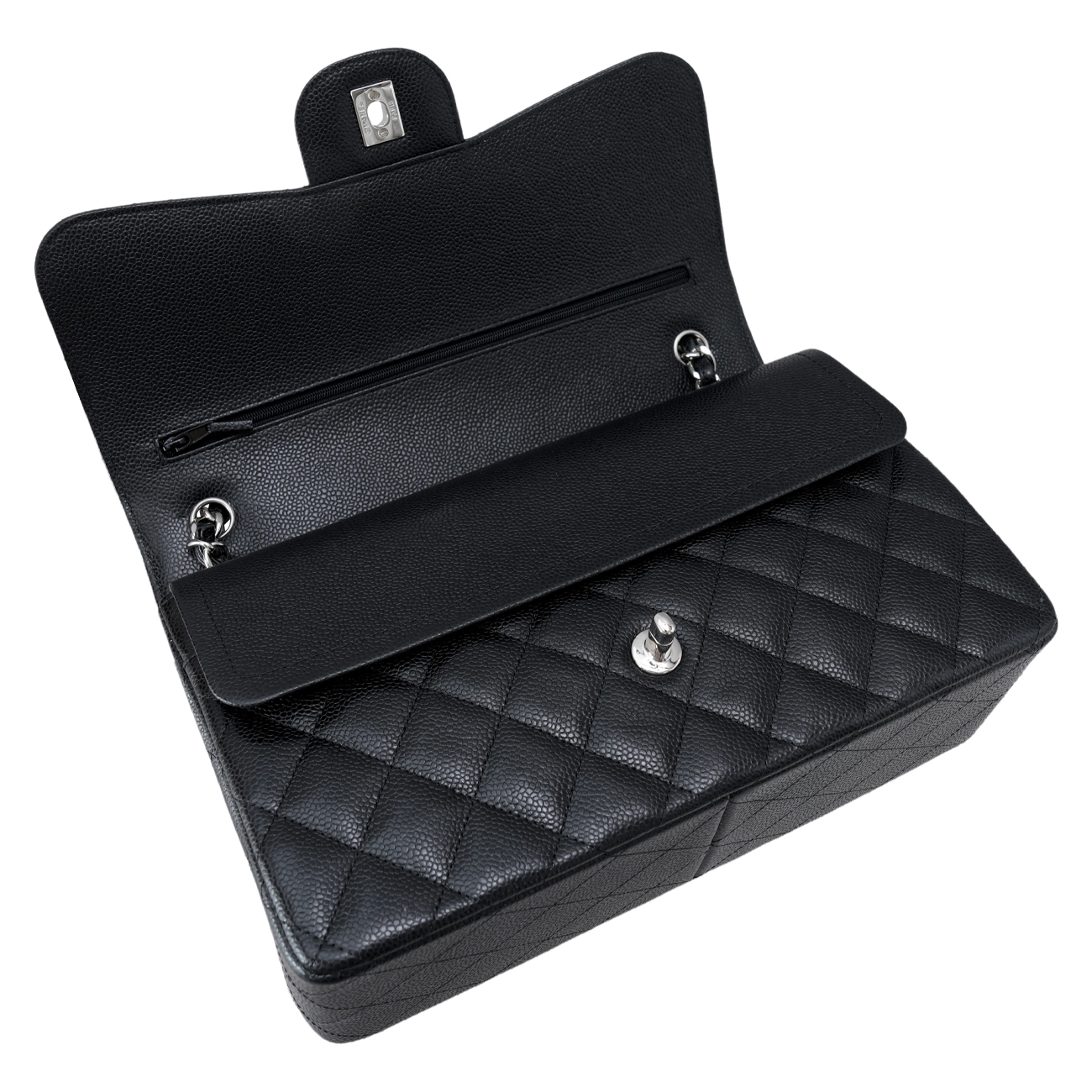 CHANEL(USED)샤넬 클래식 캐비어 라지 플랩백