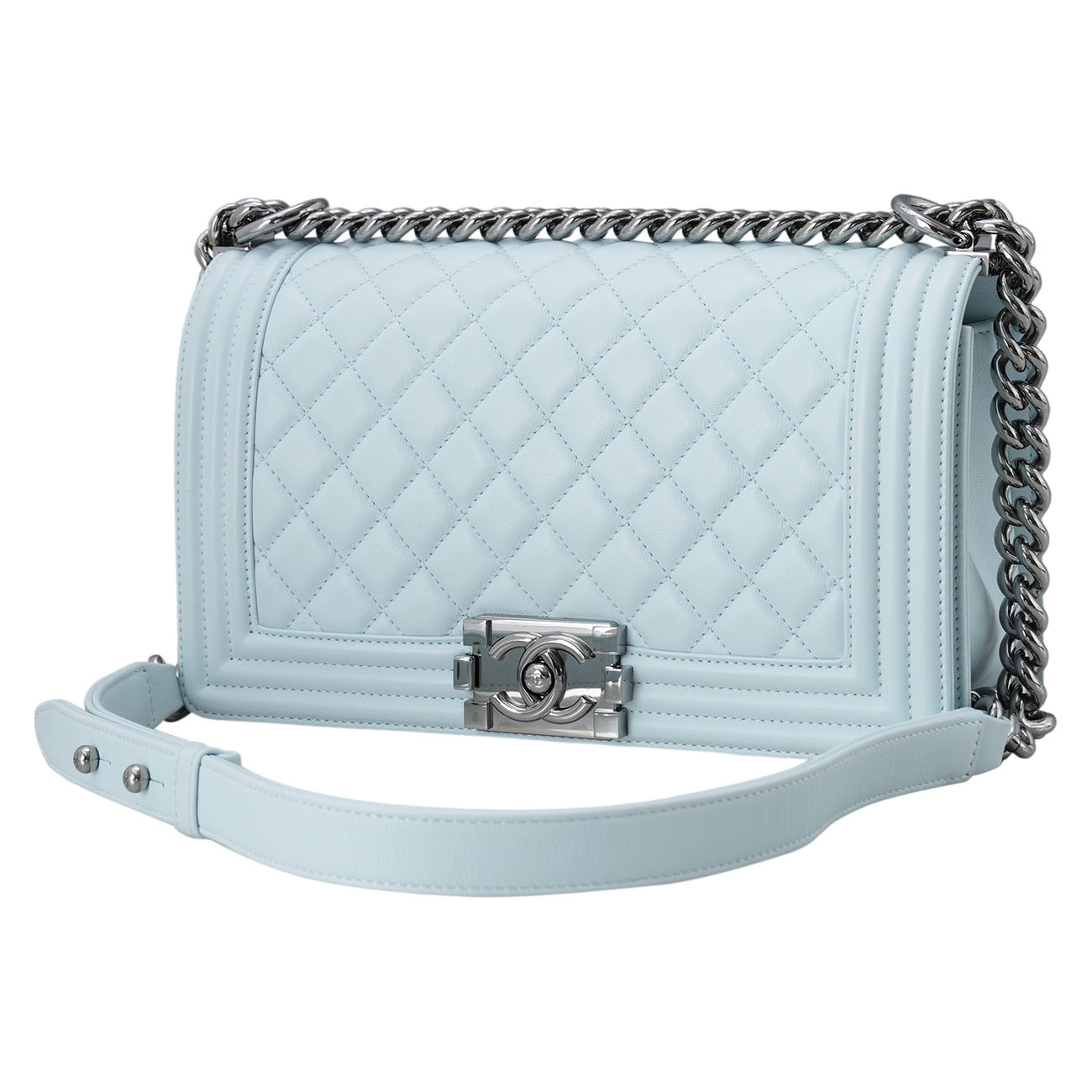 CHANEL(USED)샤넬 A67086 보이샤넬 미듐 플랩백