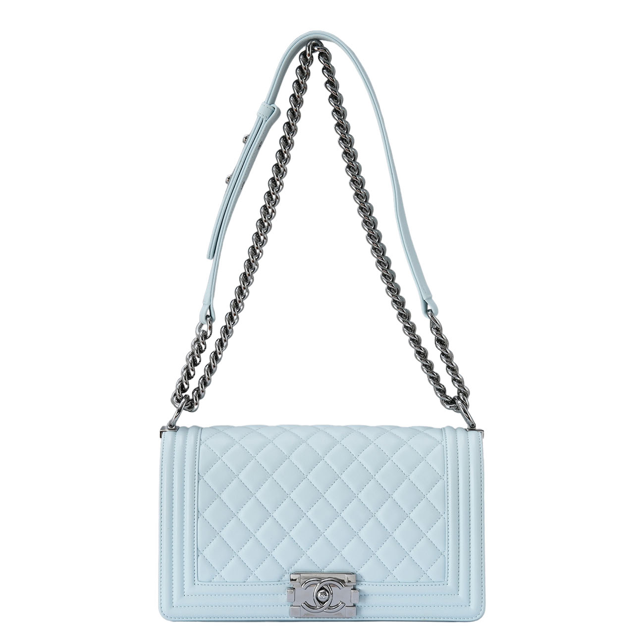 CHANEL(USED)샤넬 A67086 보이샤넬 미듐 플랩백