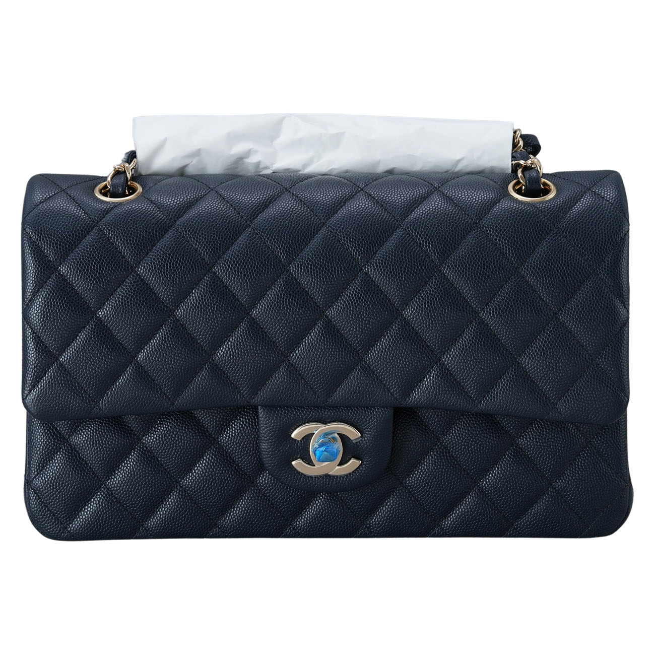 CHANEL(USED)샤넬 캐비어 클래식 미듐 플랩백