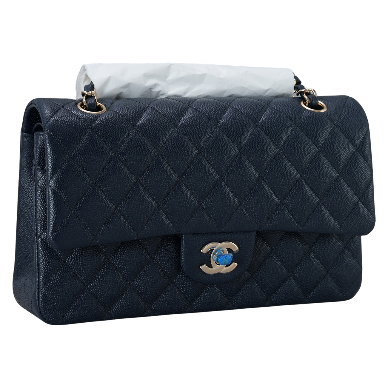 CHANEL(USED)샤넬 캐비어 클래식 미듐 플랩백