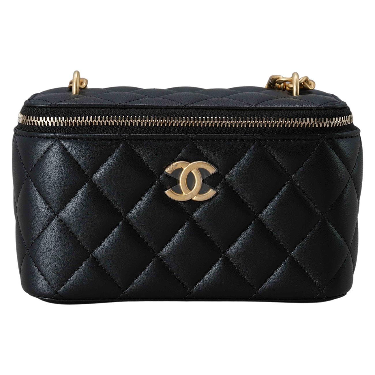 CHANEL(USED)샤넬 AP3301 직사각 골든볼 베니티 체인백