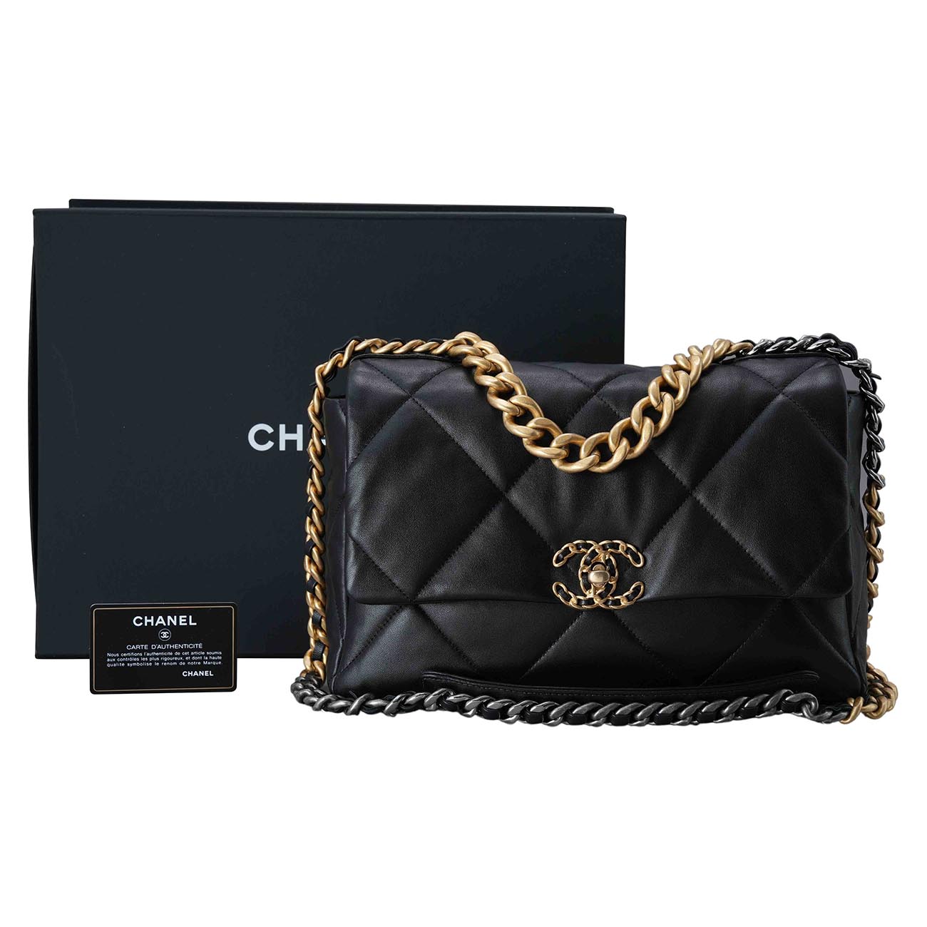 CHANEL(USED)샤넬 19백 라지