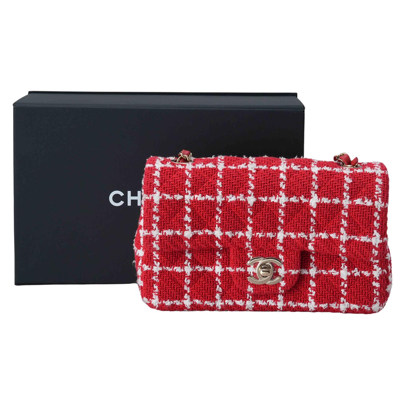 CHANEL(USED)샤넬 A69900 시즌 트위드 뉴미니