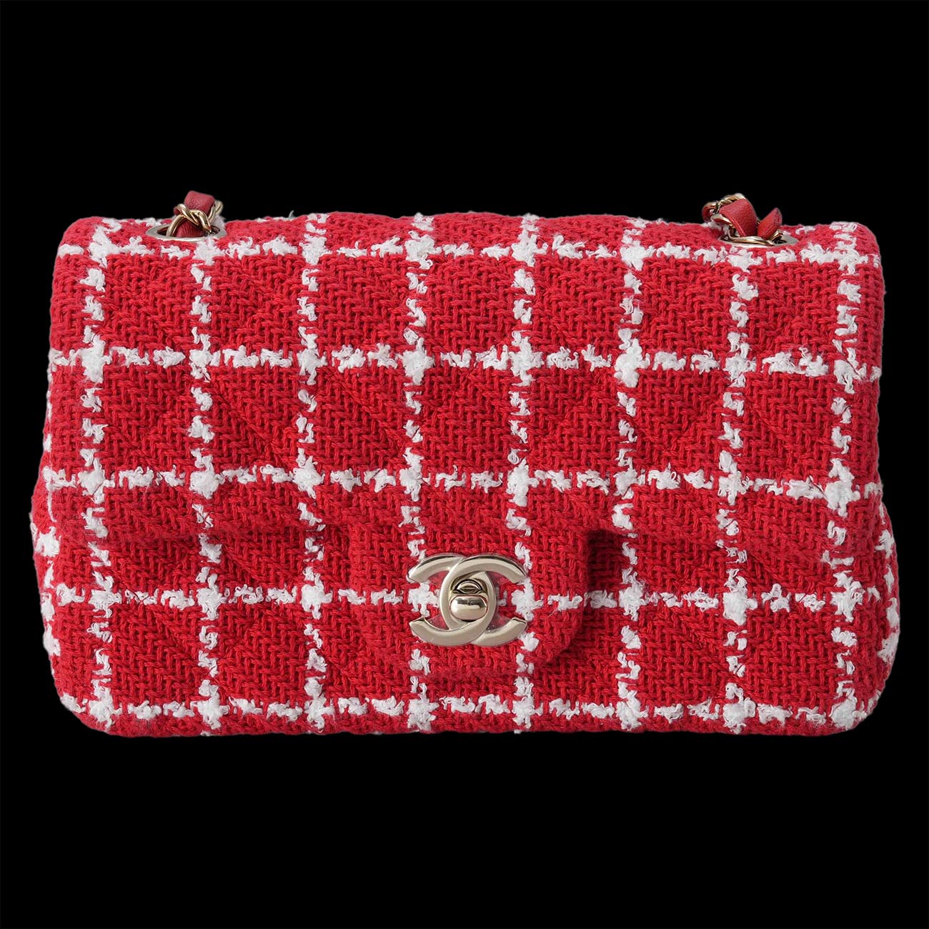 CHANEL(USED)샤넬 A69900 시즌 트위드 뉴미니