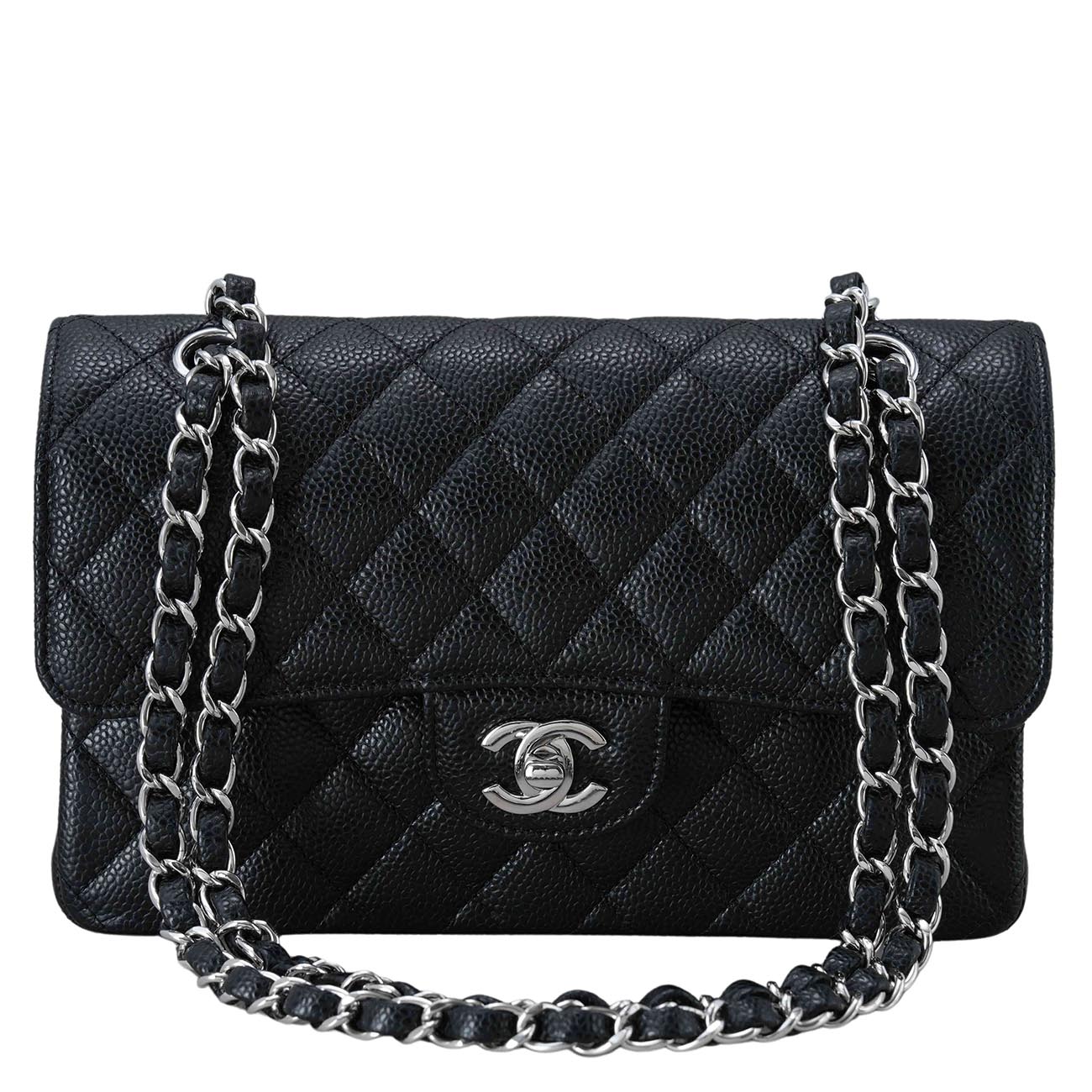 CHANEL(USED)샤넬 클래식 캐비어 스몰 플랩백