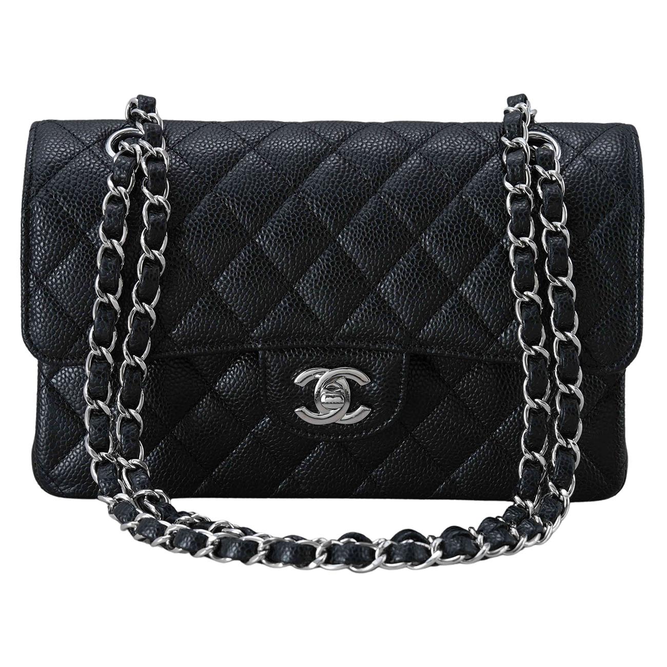 CHANEL(USED)샤넬 클래식 캐비어 스몰 플랩백