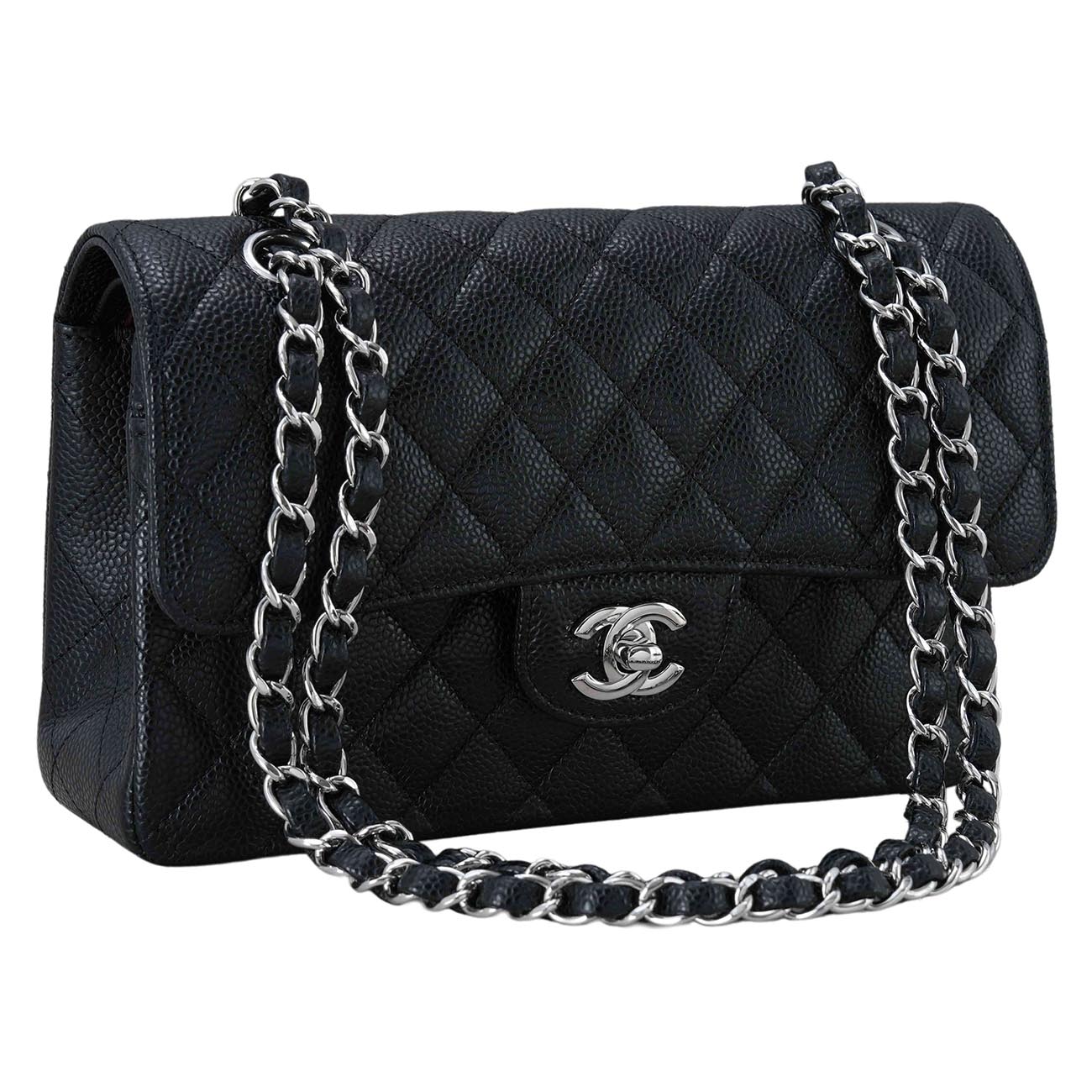 CHANEL(USED)샤넬 클래식 캐비어 스몰 플랩백