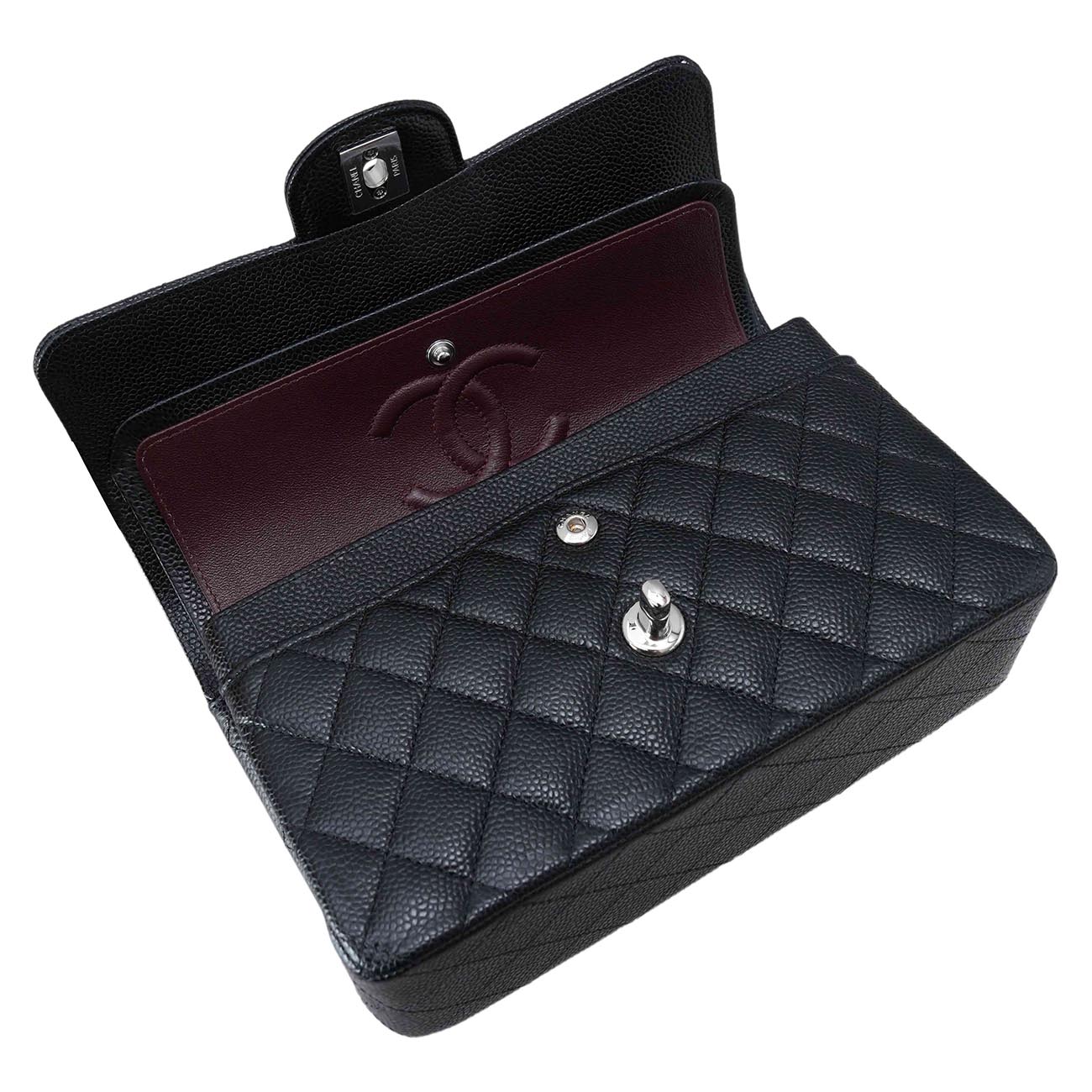 CHANEL(USED)샤넬 클래식 캐비어 스몰 플랩백