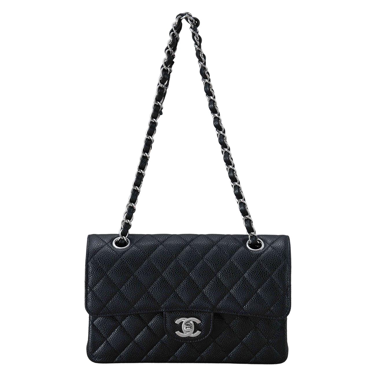 CHANEL(USED)샤넬 클래식 캐비어 스몰 플랩백