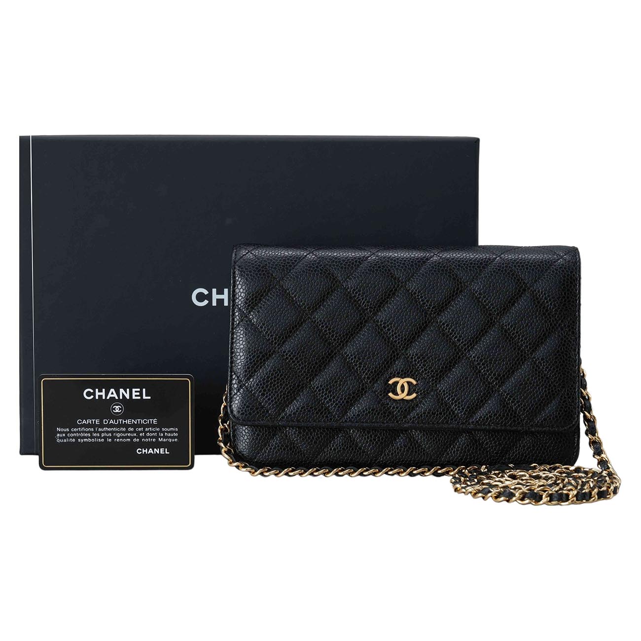 CHANEL(USED)샤넬 캐비어 클래식 WOC