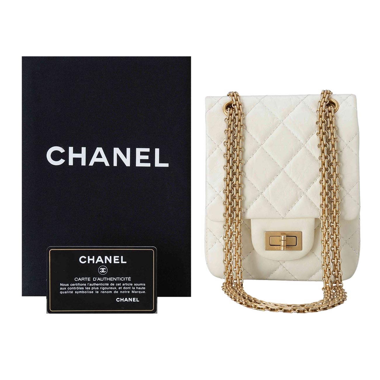 CHANEL(USED)샤넬 AS1961 2.55 빈티지 미니 플랩백