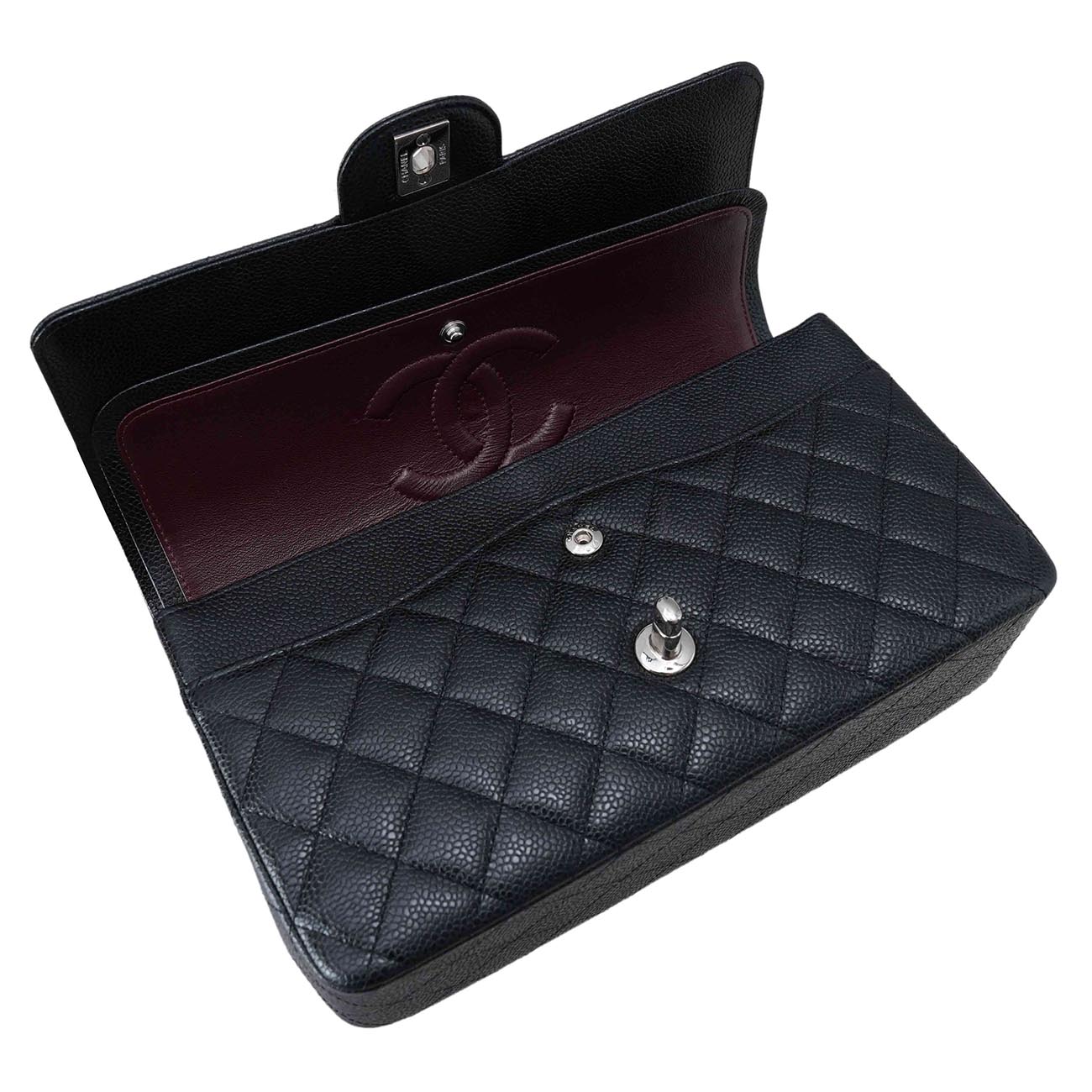 CHANEL(USED)샤넬 캐비어 클래식 미듐 플랩백