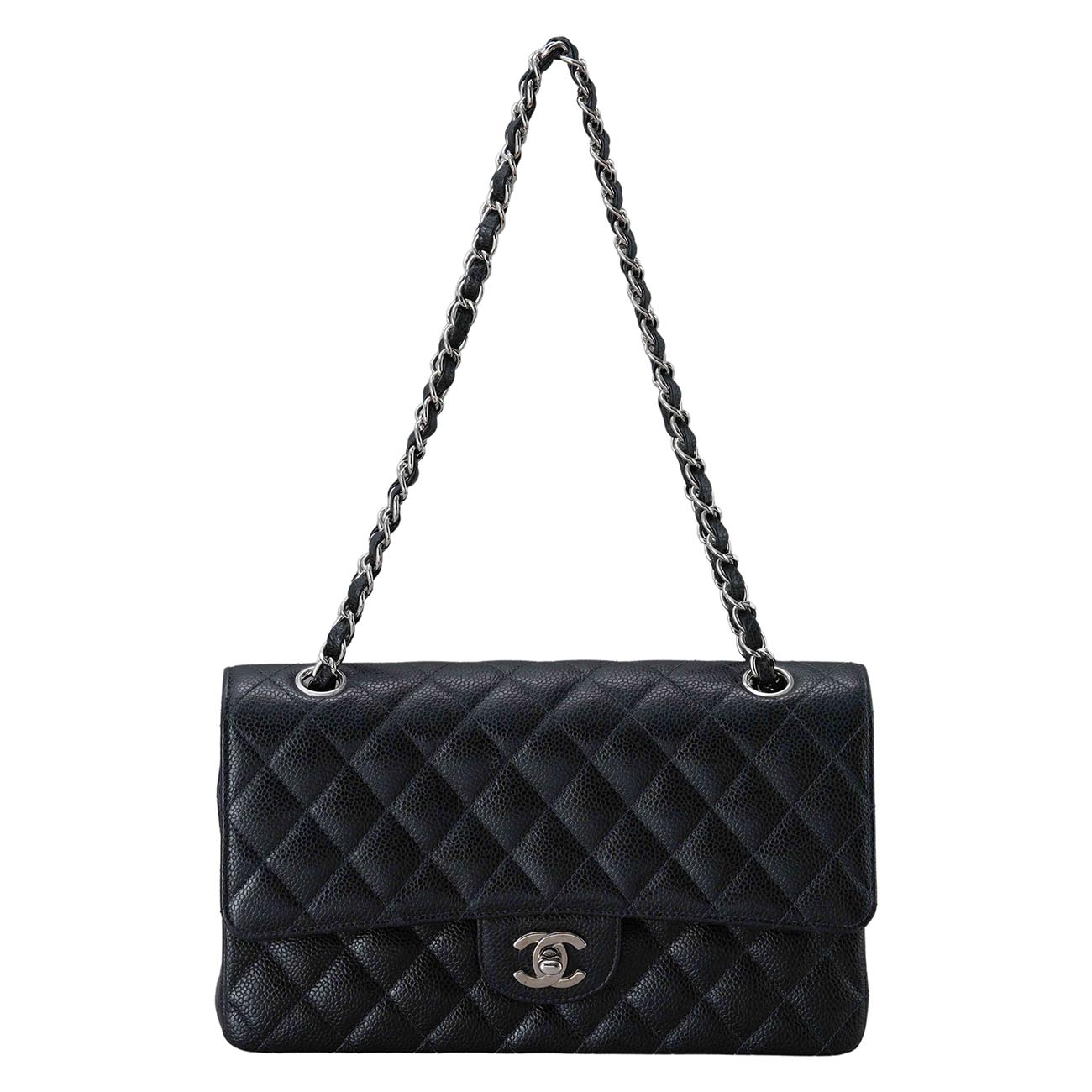 CHANEL(USED)샤넬 캐비어 클래식 미듐 플랩백