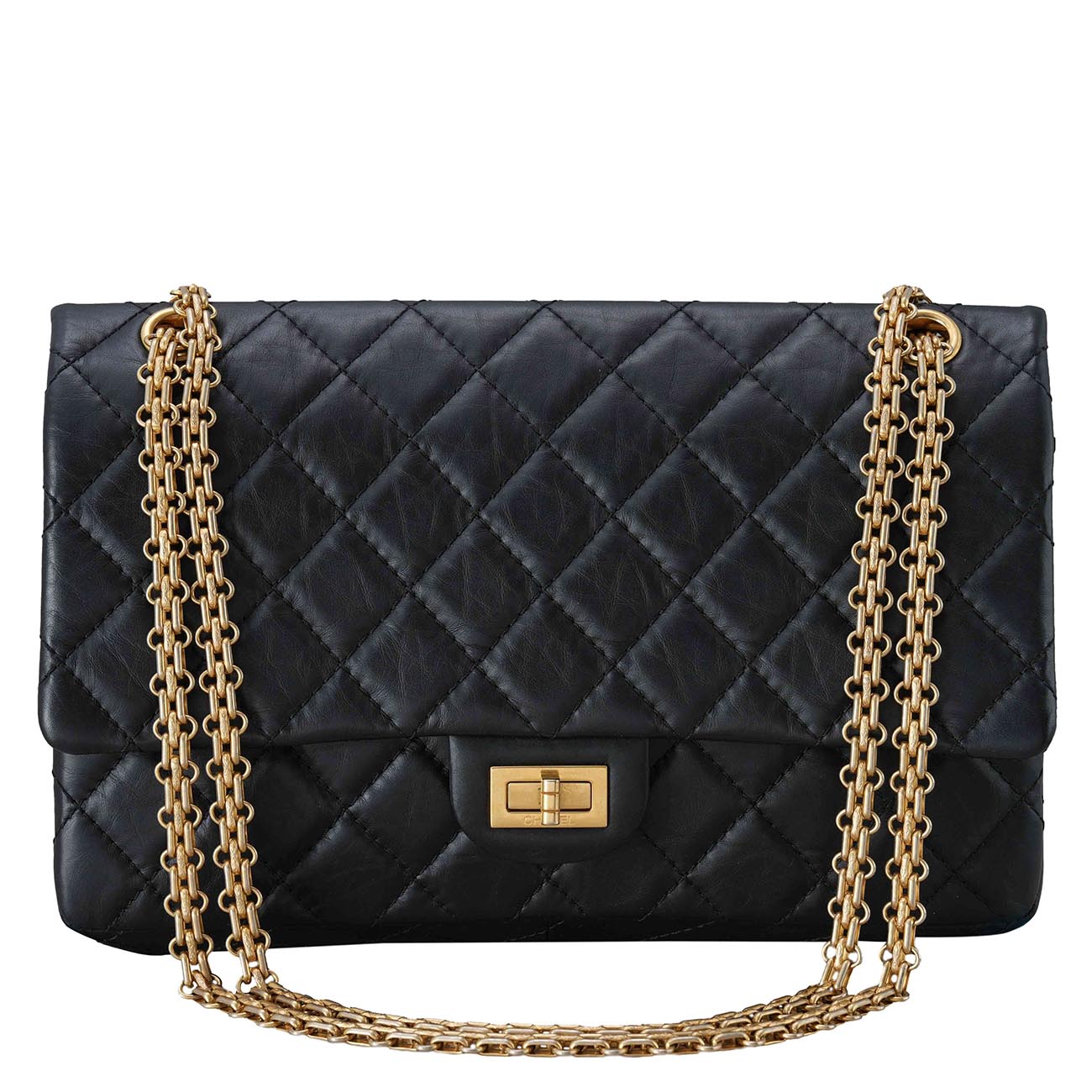 CHANEL(USED)샤넬 빈티지 2.55 미듐 플랩백