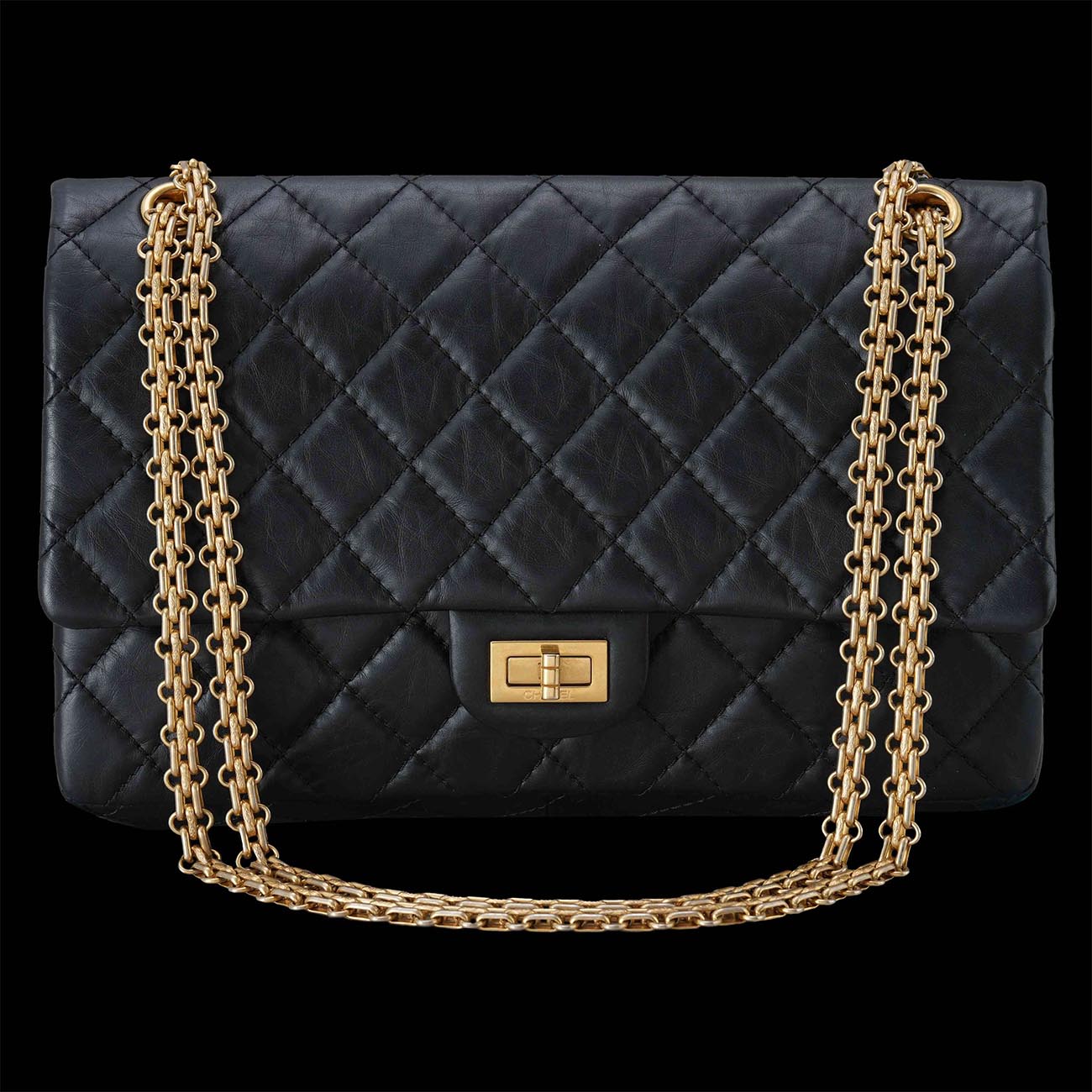CHANEL(USED)샤넬 빈티지 2.55 미듐 플랩백