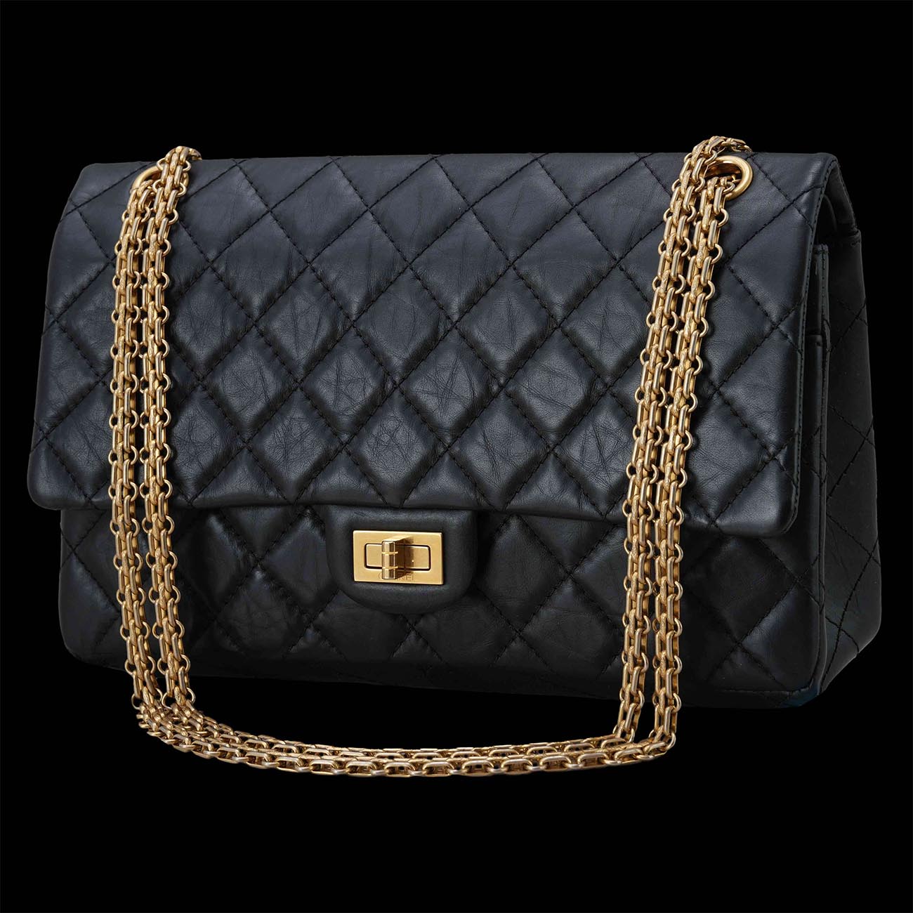 CHANEL(USED)샤넬 빈티지 2.55 미듐 플랩백