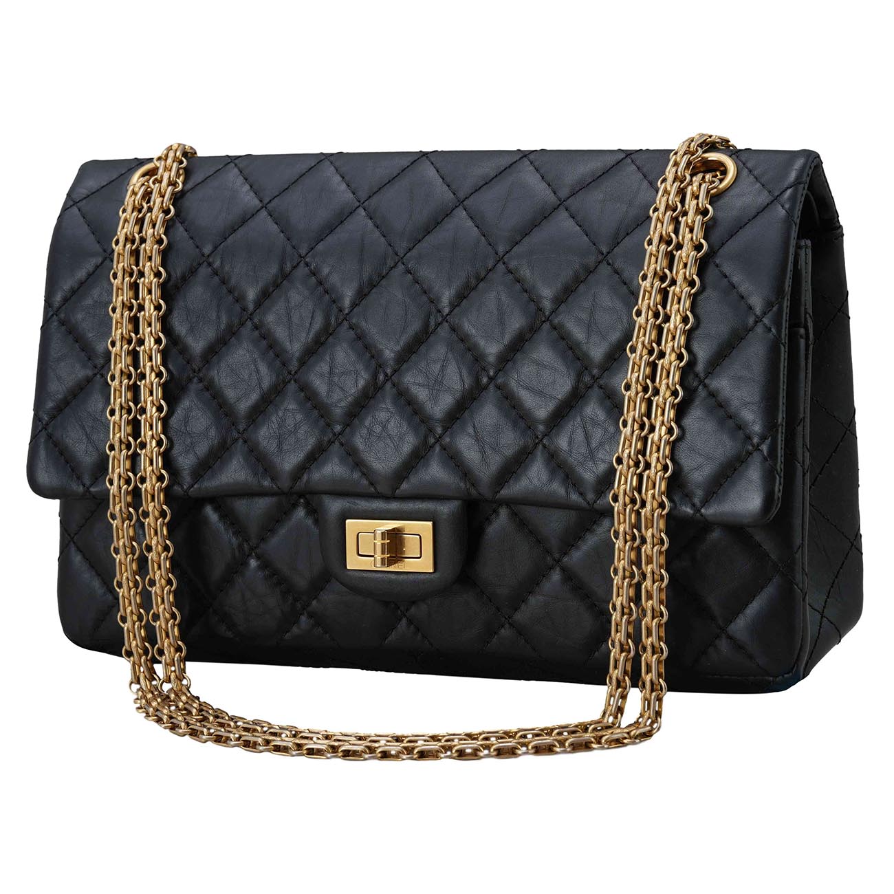 CHANEL(USED)샤넬 빈티지 2.55 미듐 플랩백