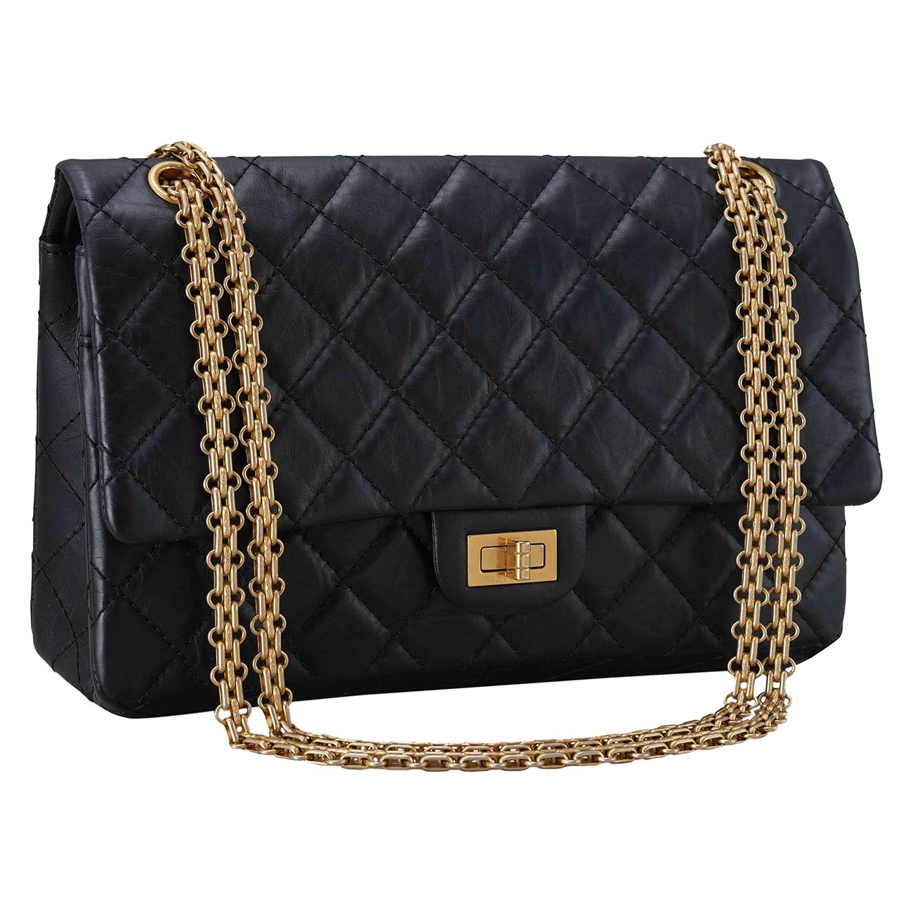 CHANEL(USED)샤넬 빈티지 2.55 미듐 플랩백