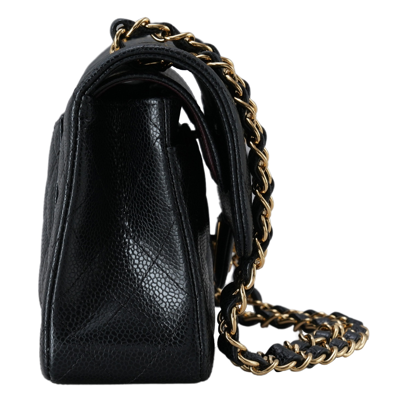 CHANEL(USED)샤넬 클래식 캐비어 미듐